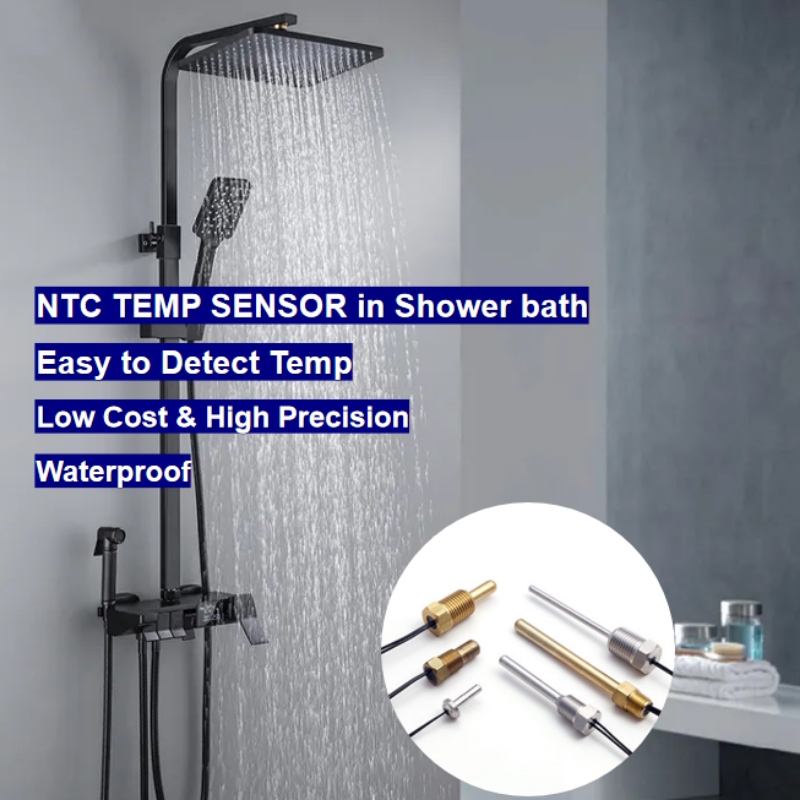 Sensor de temperatura do termistor NTCno banho de banho digital