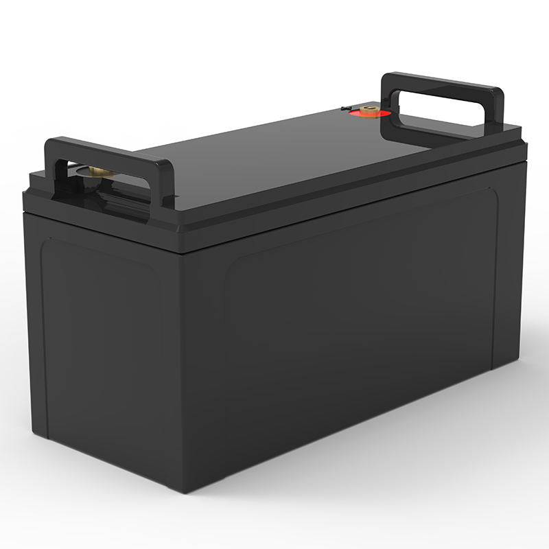 Pacote de bateria de plástico portátil de Kenlig 12.8V 100/120/150/200ah usadono sistema comercial de energia solar de energia solar Bateria de lítio