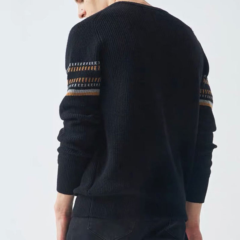 Novo suéter de pulôver de mola de lã de chegada