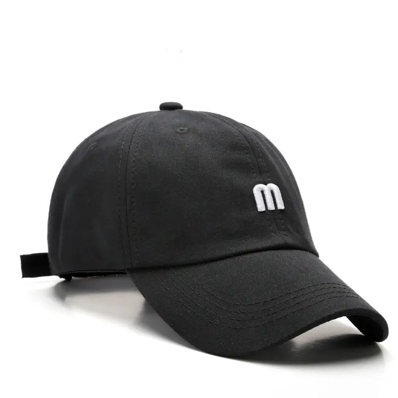 Caps de alta qualidade Bordado Hat 6 painel Caps de beisebol personalizados Capas de papai bordados