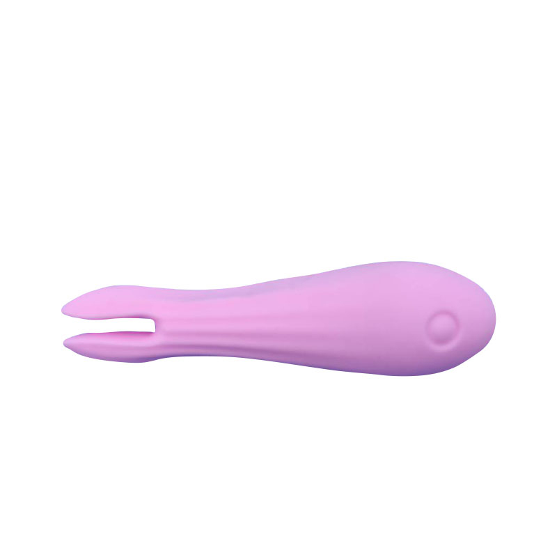 Varta -lança vibratória de brinquedos sexuais adultos (garfo de peixe pequeno rosa)