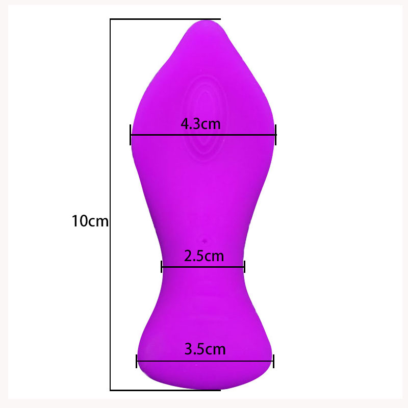 Varta -lança vibratória de brinquedo sexual adulto (língua roxa)