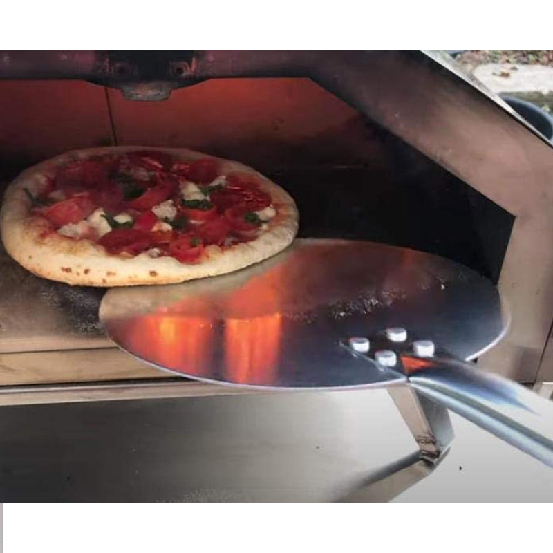 Pizza de alumínio redonda de 53 polegadas de 53 polegadas de 53 polegadas que girar