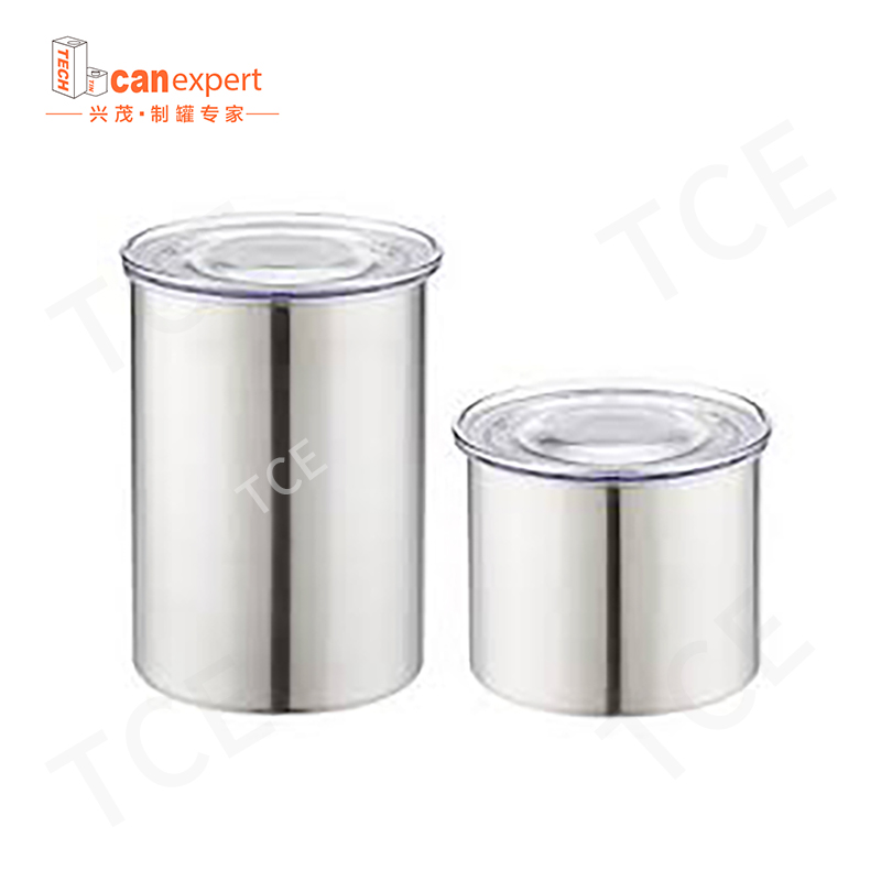 Lata de lata personalizada fabricantes de atacado retângulo quadrado latas redondas