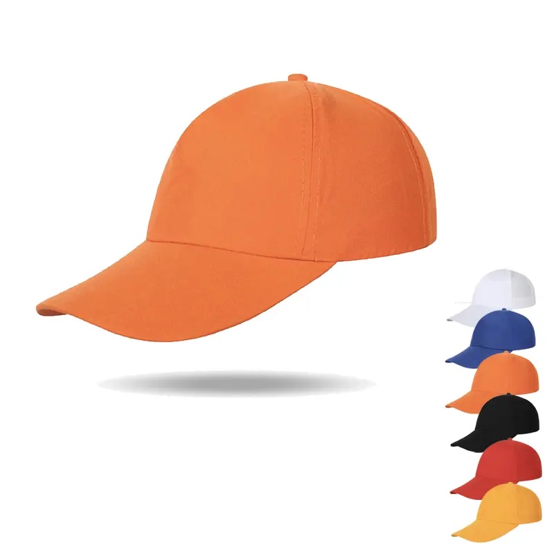 Fábrica de atacado Direct Personalizar Logo Bordado 5 Painel Chapéu de pai esportivo em branco Para homens, chapéus de beisebol Chapéus, chapéu de caminhoneiro personalizado