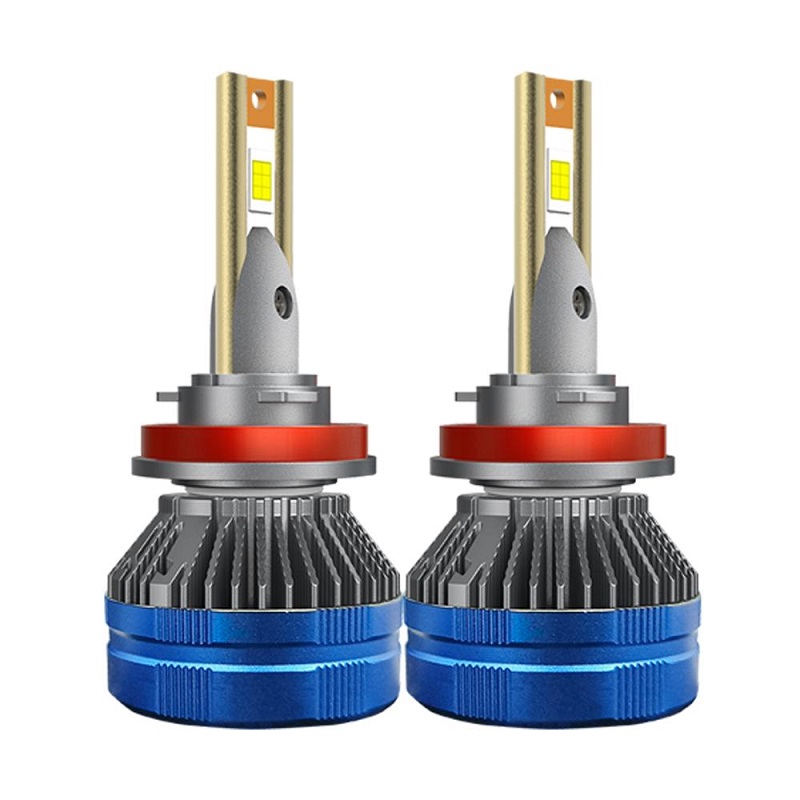 A era da popularização de lâmpadas de farol de LED