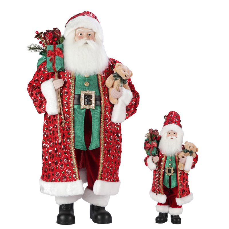 T24-S114 30 ~ 110cm de Natal decoração de Papai Noel