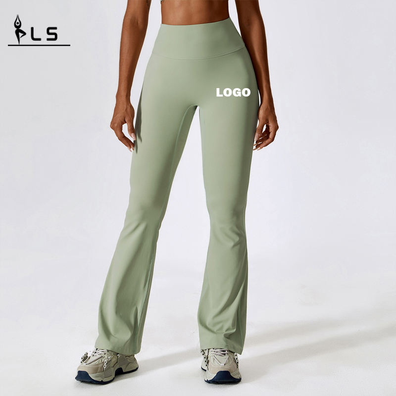 SC101110 Scrunch Butt Butgings calças de ioga para mulheres levantando as calças de ioga esportivas