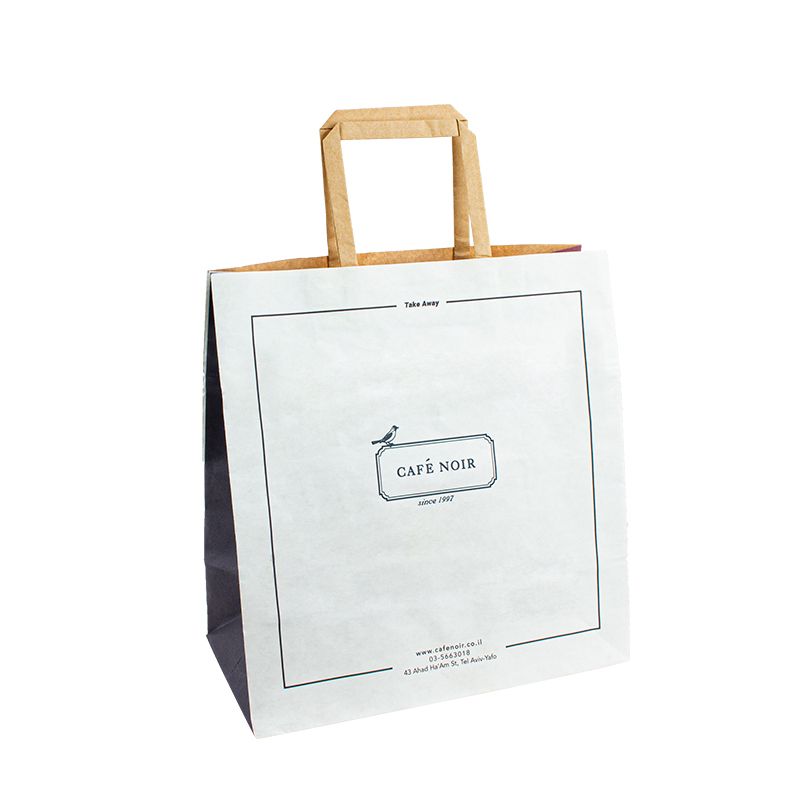 sacos de papel sacos de papel de varejo personalizados Bolsas compras de papel sacos de transporte