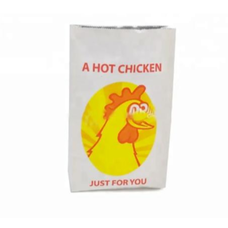 Bolsas reutilizáveis ​​de frango quente pão pacote de comida impressa em alumínio