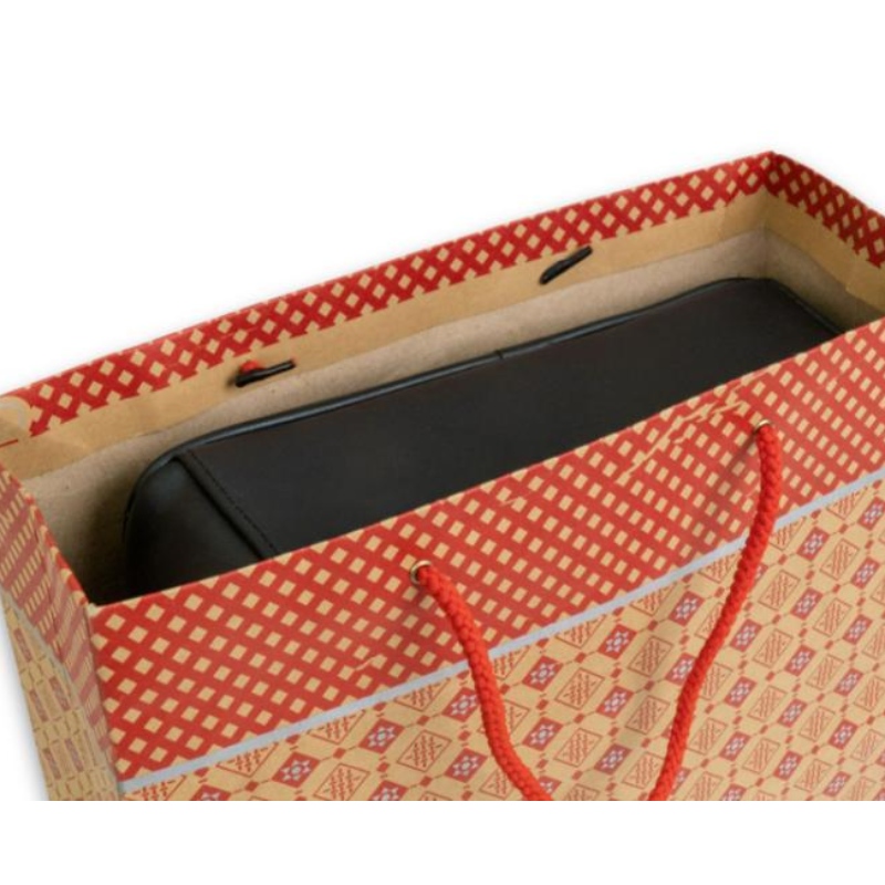Luxo Festivo Personalizar Papel Impresso para Fábrica de Gifting Bag Factory Fabricado por atacado de alta qualidade