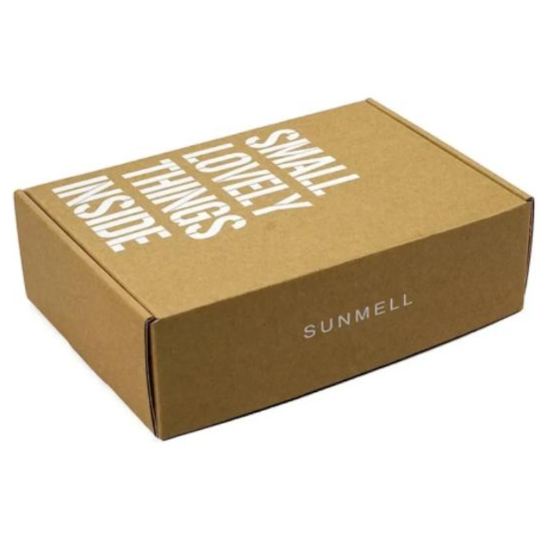Logotipo de impressão personalizada Cosmética de embalagem corrugada Caixa de papel Mailer Box Box de transporte de avião