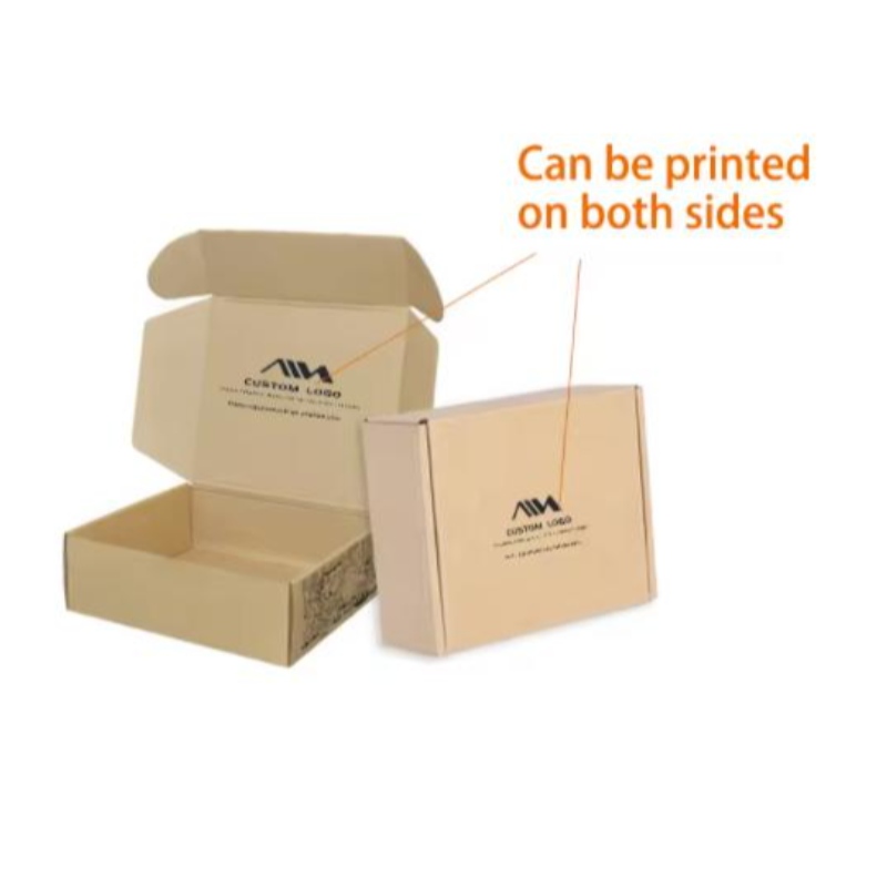 Logotipo de design personalizado Impresso de luxo de luxo de embalagem de embalagem de embalagens caixas de papel caixa de remessa Caixa de envio