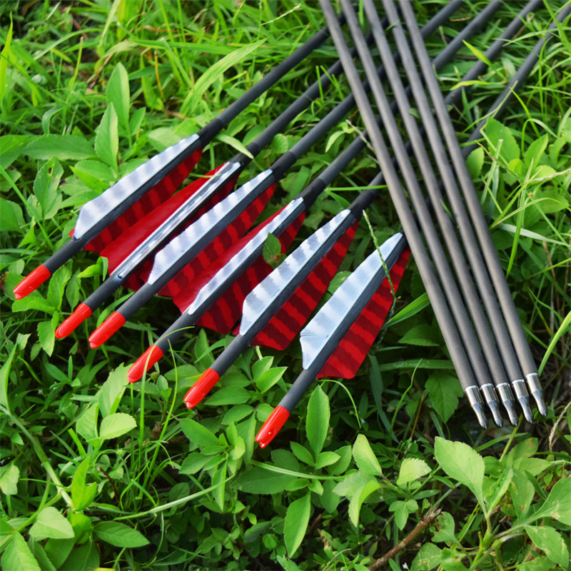 Flechas de fibra de carbono para arqueiros