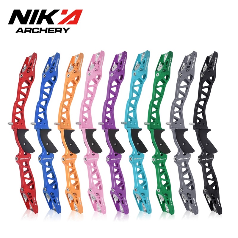 NIKA ET-12 ILF Recurve Riser NOVAS cores disponíveis!