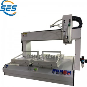 Voltar-Para-Máquina combinada de distribuição e cura traseira