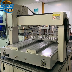 Voltar-Para-Máquina combinada de distribuição e cura traseira