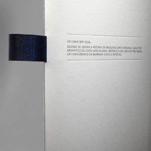 Caixa de presente elegante de vinho