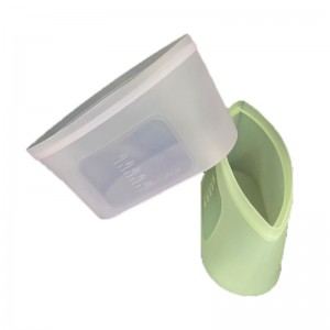 Comida-bolsa selada de silicone grau