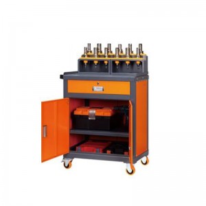 Solteiro -Gabinete de ferramentas de gaveta com costas