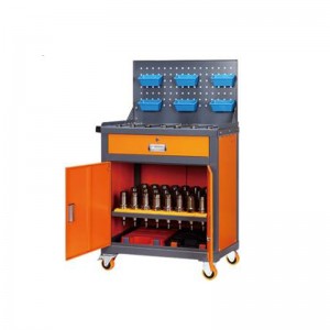 Solteiro -Gabinete de ferramentas de gaveta com costas