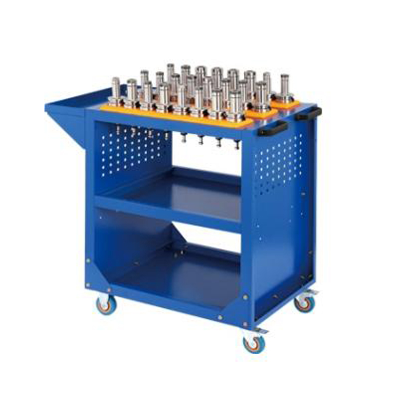Carrinho de ferramentas de biue cnc