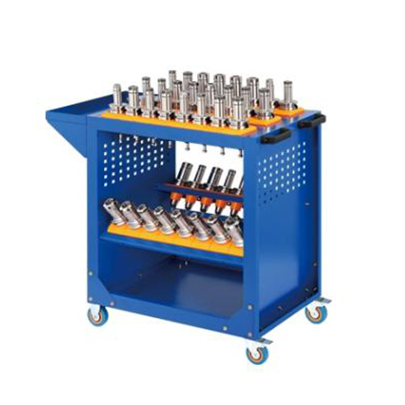 Carrinho de ferramentas de biue cnc