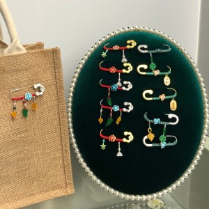 chinês-Estilo Broche de Lucky