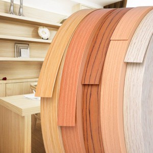 Bandagem de borda de mobília de PVC personalizada