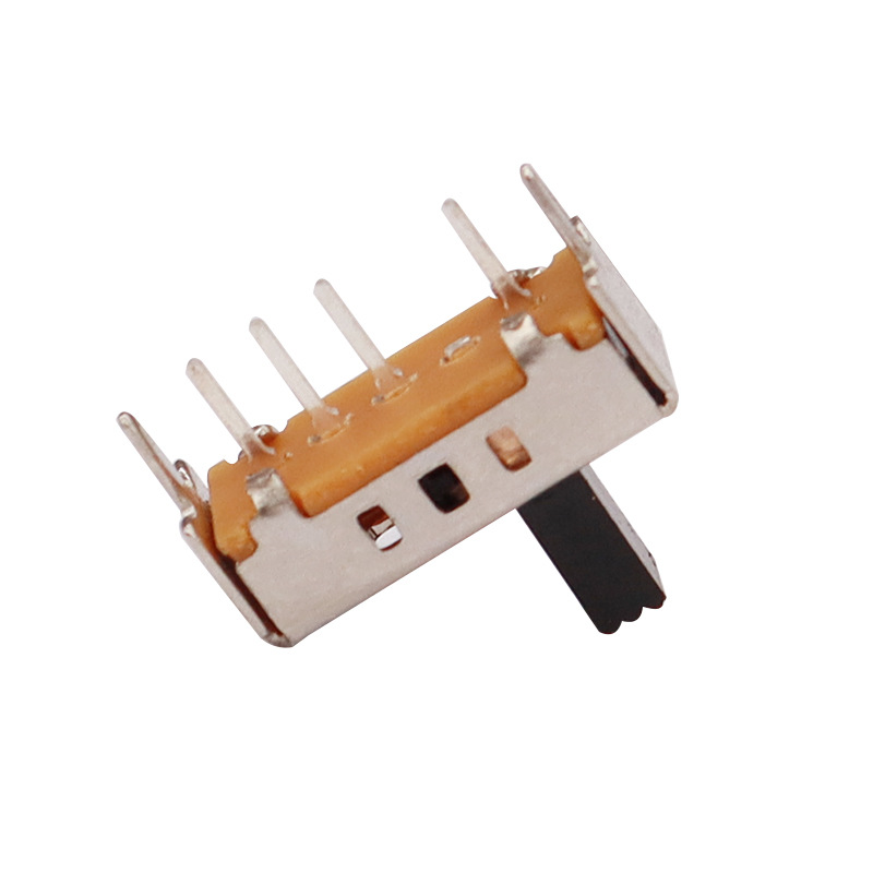 Switch de alternância SS13D07 Single-Linha quatro-Pin Micro Toggle Switch, interruptor vertical de alternância para aparelhos elétricos, 3, 4, 5 e 6 Posições Straning Switch