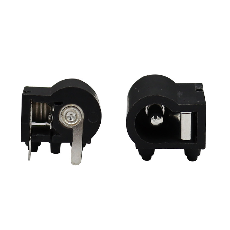 Soquete dc dc-0004a, soquete de eletrodomésticos para purificadores de água, dois-Pin Surface Mount Charging Socket com coluna de posicionamento