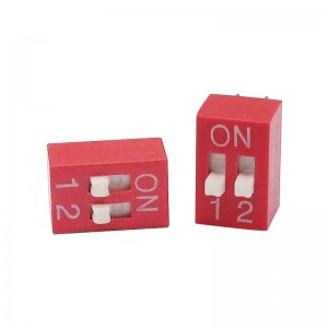Interruptor DIP XZ-Dse-02RGA, 2P DIP STANGE para módulos de recebimento de sinalno campo do equipamento de automação automotiva