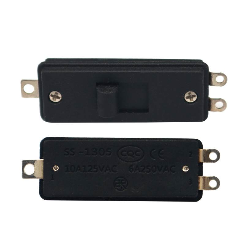 interruptor de deslizamento SS1305, secador de cabelo, cobertor elétrico, interruptor elétrico de carro, interruptor de alta corrente de corrente interruptor de slide