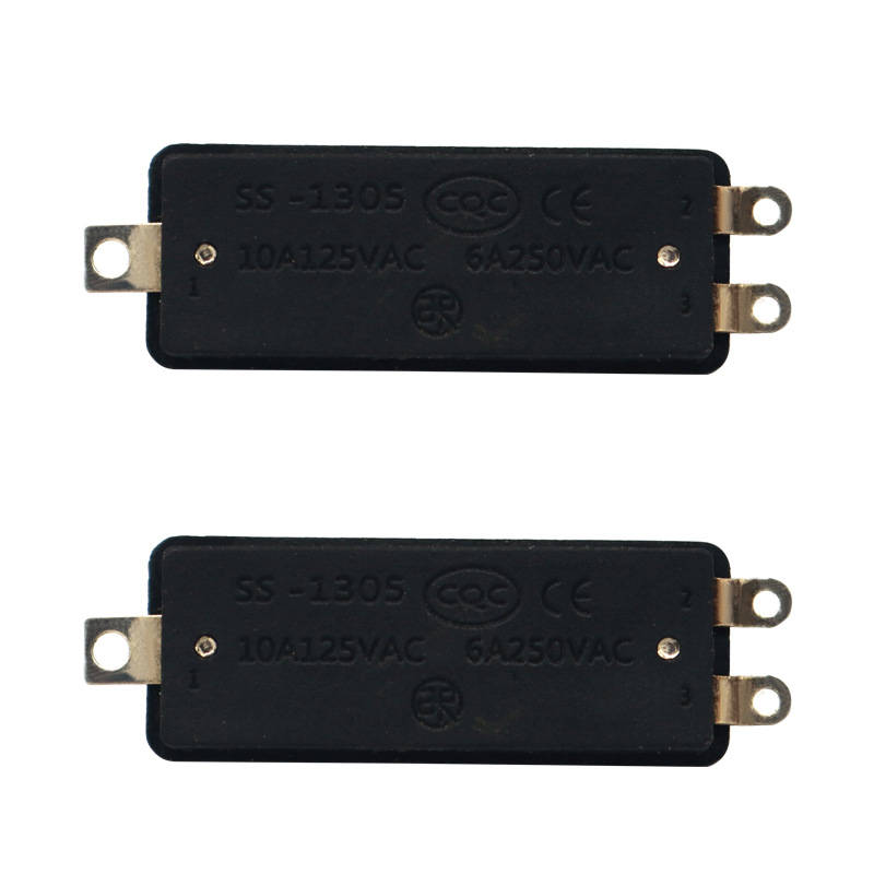 interruptor de deslizamento SS1305, secador de cabelo, cobertor elétrico, interruptor elétrico de carro, interruptor de alta corrente de corrente interruptor de slide