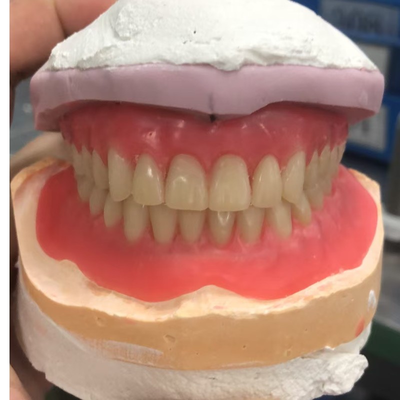 Série de prótese de dentas acrílicas