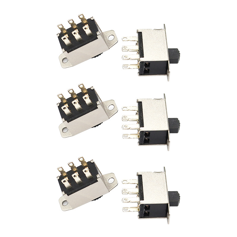 interruptor de slide ss22g09 para o robô variável é um duplo-Linha 6-PIN vertical altern switch de redefinição