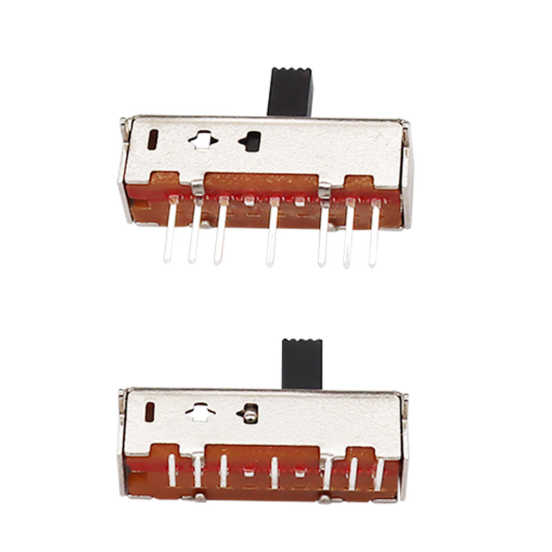 interruptor de slide ss16d03 solteiro-Linha 7-interruptor deslizante de pino, temperatura da lâmpada e lâmpada de ajuste de cor, interruptor deslizante vertical de alternância