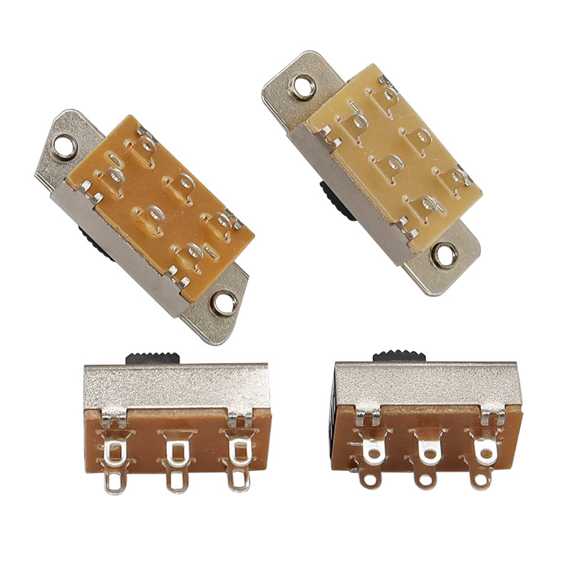interruptor de slide ss23f19, duplo-Linha 6-Pino três-Posicionar interruptor de slide, interruptor de slide denavegação de carro