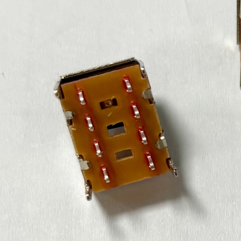 interruptor deslizante SS23F06 3-posição, 10-design de pinos para luzes LED -- Direto da fábrica de Dongguan