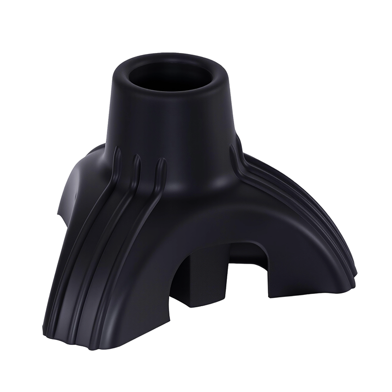 Pé de cana de borracha de três pinos