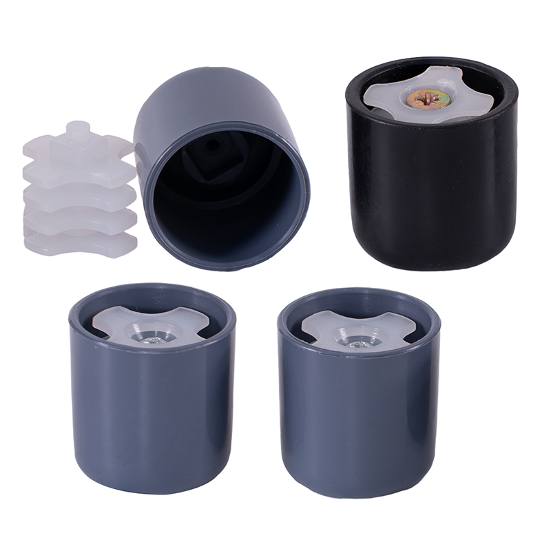 Pontas deslizantes de plástico